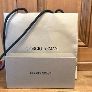 Giorgio Armani Men's Silver Bag